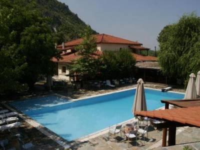 Gefyri Hotel Konitsa Exterior foto